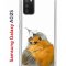 Чехол-накладка Samsung Galaxy A02s (594636) Kruche PRINT Dafna_Sweetie bird