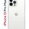 Чехол-накладка Apple iPhone 13 Pro Max (606544) Kruche PRINT Dafna_Magic flowers