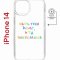 Чехол-накладка Apple iPhone 14  (625959) Kruche PRINT Жизнь