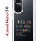 Чехол-накладка Huawei Honor 50 (610635) Kruche PRINT Хватит Нуждаться