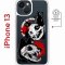 Чехол-накладка Apple iPhone 13 (610627) Kruche PRINT Коты-Черепа