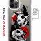 Чехол-накладка Apple iPhone 12 Pro Max (598885) Kruche PRINT Коты-Черепа