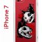 Чехол-накладка Apple iPhone 7 (580667) Kruche PRINT Коты-Черепа