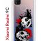 Чехол-накладка Xiaomi Redmi 9C (591325) Kruche PRINT Коты-Черепа