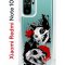 Чехол-накладка Xiaomi Redmi Note 10 (596589) Kruche PRINT Коты-Черепа