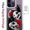 Чехол-накладка Apple iPhone 14 Pro Max (625966) Kruche PRINT Коты-Черепа