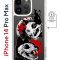 Чехол-накладка Apple iPhone 14 Pro Max (625966) Kruche PRINT Коты-Черепа