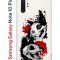 Чехол-накладка Samsung Galaxy Note 10+ (580678) Kruche PRINT Коты-Черепа