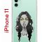 Чехол-накладка Apple iPhone 11 (580676) Kruche PRINT Чернотравница