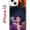 Чехол-накладка Apple iPhone 13 (606542) Kruche PRINT Со смыслом