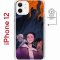 Чехол-накладка Apple iPhone 12  (598886) Kruche PRINT Со смыслом