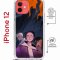 Чехол-накладка Apple iPhone 12  (598927) Kruche PRINT Со смыслом