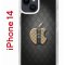 Чехол-накладка iPhone 14 Kruche Print LuxG