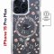 Чехол-накладка iPhone 15 Pro Max Kruche Magnet Print Мини-цветы